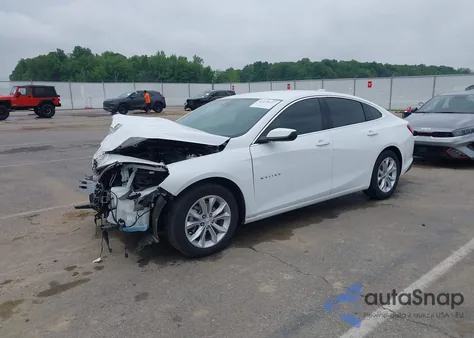 2022 Chevrolet Malibu Fwd Lt z USA, uszkodzony, nr VIN 1G1ZD5ST0NF192744